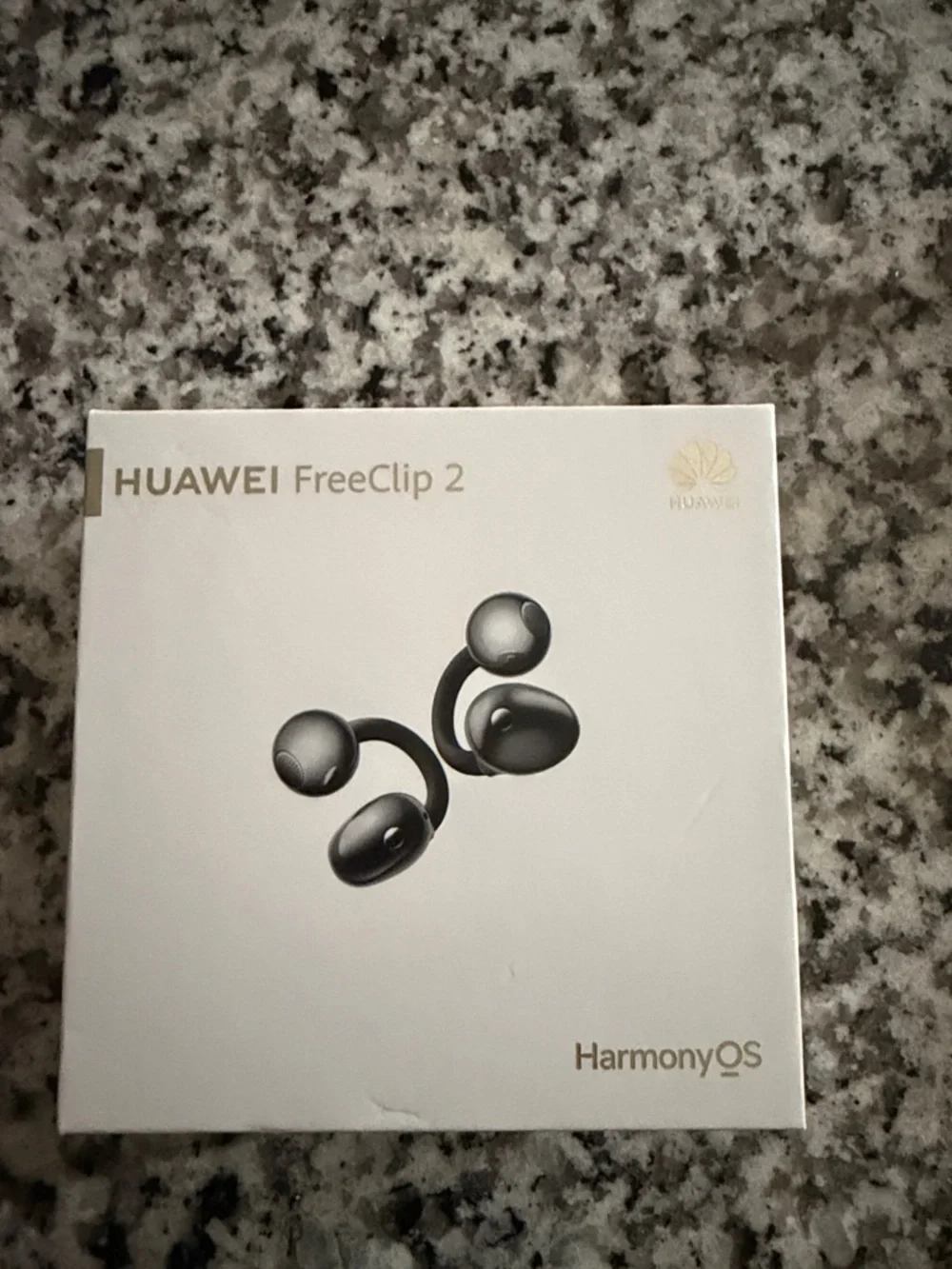 Huawei FreeClip 2 Black Wireless Earbuds - HarmonyOS